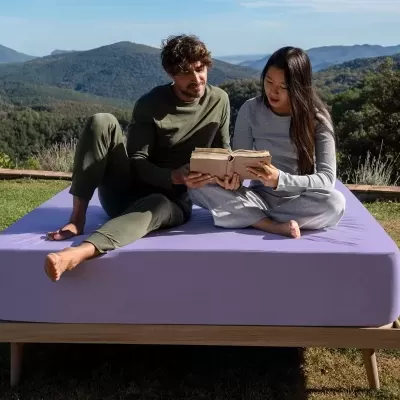 Len&#x00E7;ol&#x20;Ajust&#x00E1;vel&#x20;e&#x20;Imperme&#x00E1;vel&#x20;NaturZinc&#x00AE;&#x20;B-Sensible&#x00AE;&#x20;Cor&#x20;Malva