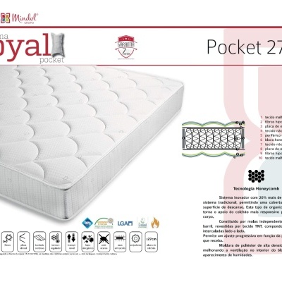 Colchão ROYAL POCKET 27