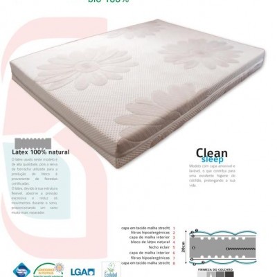 Colchão PURE GREEN BIO 100%
