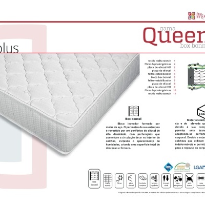 Colchão QUEEN HT VISCO PLUS
