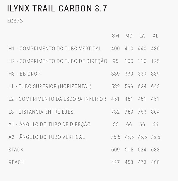 iLYNX TRAIL CARBON 8.7 iLYNX TRAIL CARBON 8.7