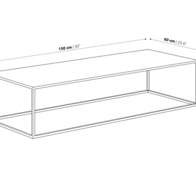 Mesa de Centro ONETWO EROSI 150 Mesa de Centro ONETWO EROSI 150