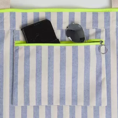 Saco de praia Navy Maxi Saco de praia Navy Maxi