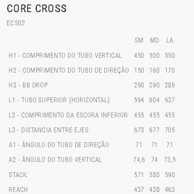 CORE CROSS CORE CROSS