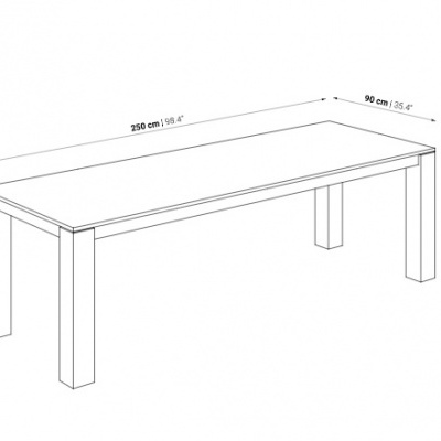 Mesa de Jantar GENESIS 250 Mesa de Jantar GENESIS 250