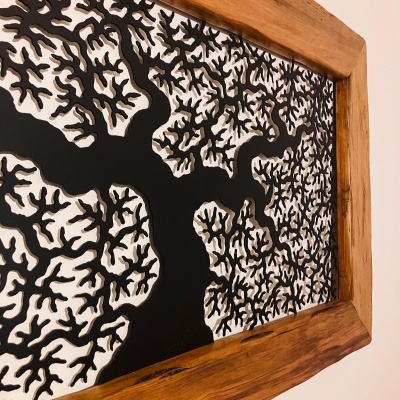 Sobreiro com moldura Sobreiro com moldura