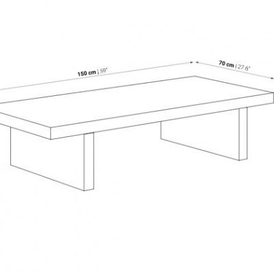 Mesa de Centro CORA 150 Mesa de Centro CORA 150