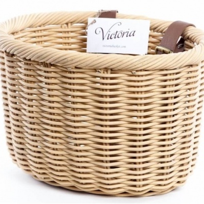 Cesto de Bicicleta Victoria Wicker Natural