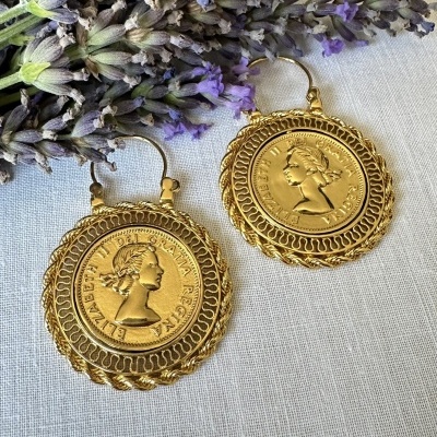 Brincos "Libra Real"