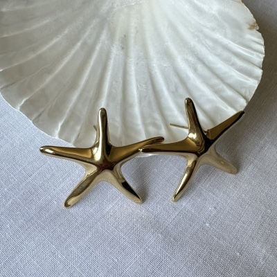 Brincos "Estrela Dourada"