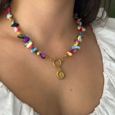 Colar "Arco Íris"