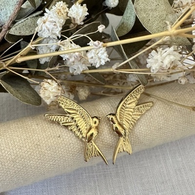 Brincos "Beija Flor"