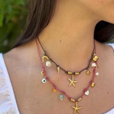 Colar "Verão no Coração"