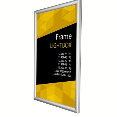 Moldura em Alumínio com Luz Led