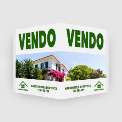 Placas imobiliárias