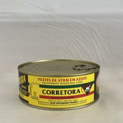 Filetes de Atum em Azeite Corretora (850g)
