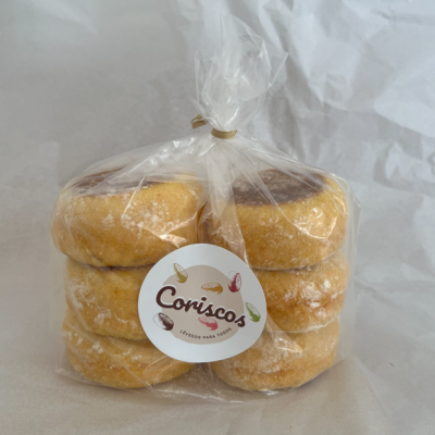 Lêvedos Cenoura - Pack 6un (60gr)