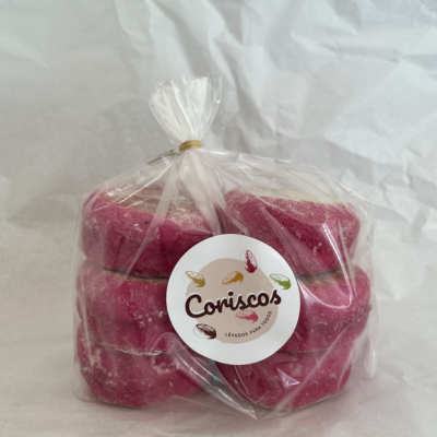 Lêvedos Beterraba - Pack 6un (60gr)