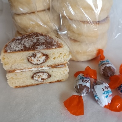 Lêvedos Simples c/Shoko Bons Kinder - Pack 6un (40gr)
