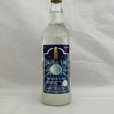 Licor de Anis 1L- Mulher de Capote