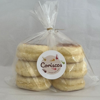 Lêvedos Simples - Pack 6un (60gr)