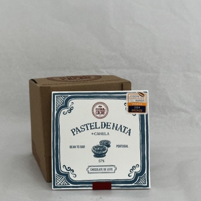 Chocolate de Leite 57% + Pastel de Nata