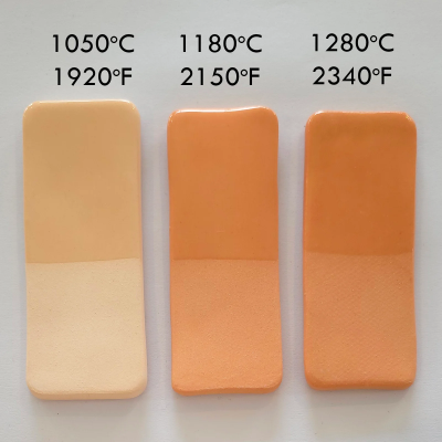 Peach Orange Underglaze