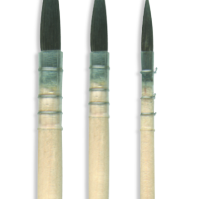 Pincel oval de precisão (pelo natural) 18 mm