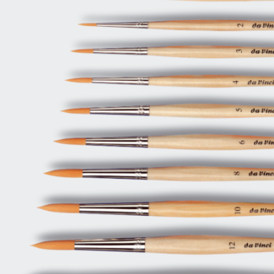 Pincel redondo sintético Da Vinci