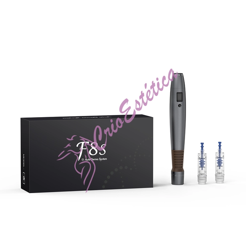 Dermapen F8S | Microagulhamento Profissional Compatível com Cartuchos NK2 Pro Dermapen profissional F8S com cartuchos NANO e embalagem
