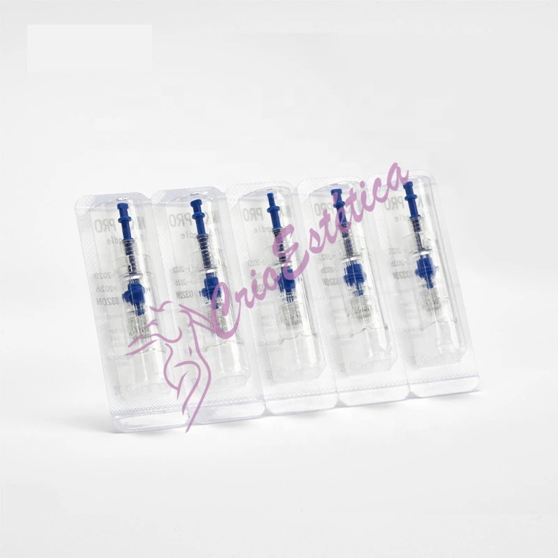 Cartucho profissional esterilizado individualmente com certificação e marcação CE.