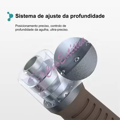 Sistema de ajuste da profundidade da Dermapen F8S