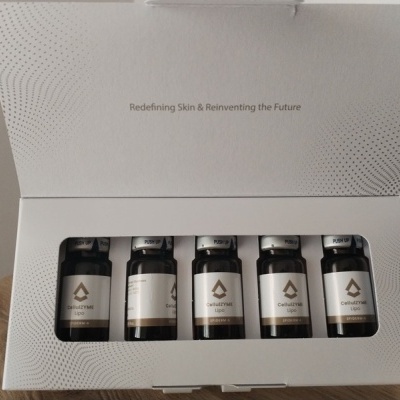 Caixa CellulZYME Lipo EPIDERM-A com 5 vials de 10 ml