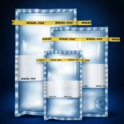 Sacos esterilizados Whirl‑Pak para recolha e transporte de amostras sem contaminação