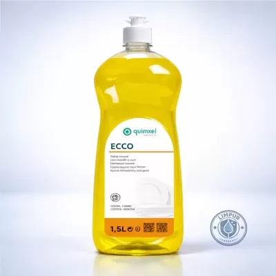 Detergente lava‑loiça manual Ecco 5 L para remover gordura e sujidade da loiça