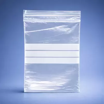 Saco Mini Grip 120 x 180 mm com Banda de Escrita 100 uni