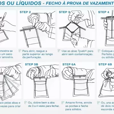 Sacos Esterilizados Whirl‐Pak