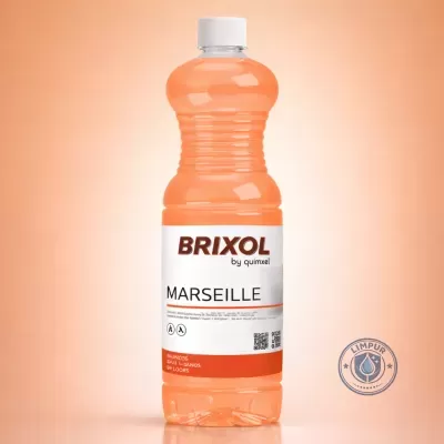Detergente neutro Brixol Marseille à base de bioálcool para limpeza eficaz de superfícies