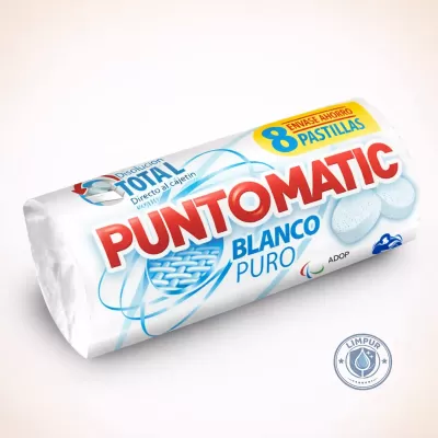 Puntomatic Branco Puro 8 Pastilhas