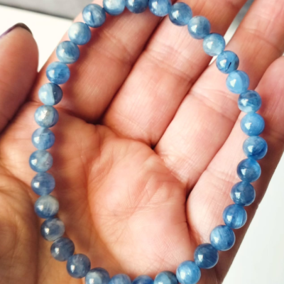 Pulseira Cianite Azul- Proteção, Foco e Comunicação Pulseira Cianite Azul- Proteção, Foco e Comunicação