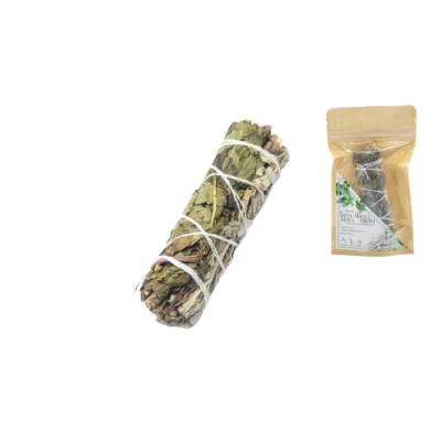 Tocha Sálvia Branca e Hortelã