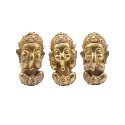 Ganesh Trio Cego, Surdo e Mudo (3unid)