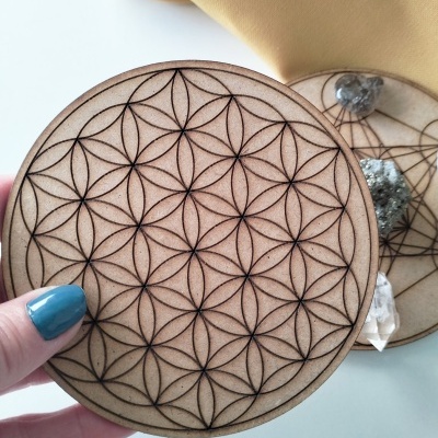 Grelha Flor da Vida 10 cm