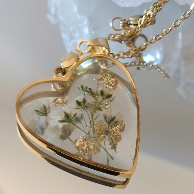 Colar Amor Dourado - Coração