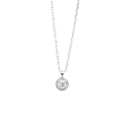 Colar Ouro 19,2k e Diamantes