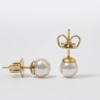 Brincos Prata e Pérolas