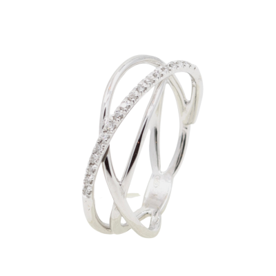 Anel em Ouro 19,2K com Diamantes