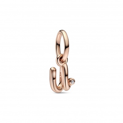 Conta Pandora Rose - Letra U