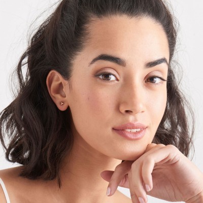 Brincos Prata Dourada