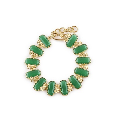 Pulseira Prata Dourada